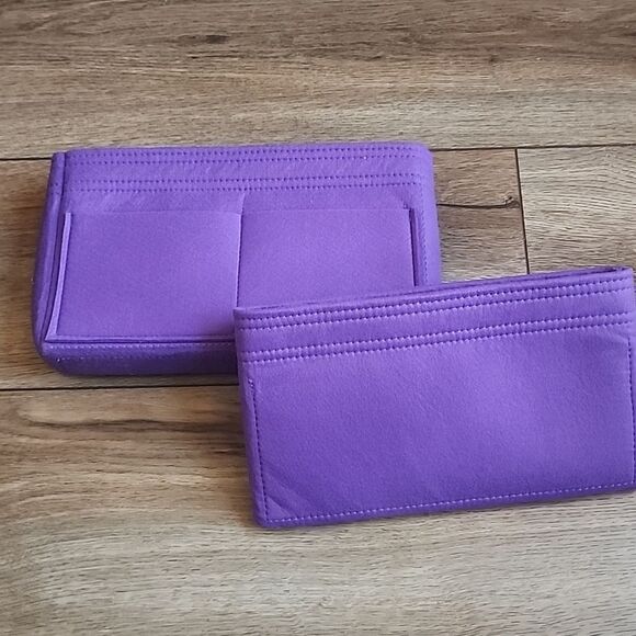 Zoomoni Bag Organizer for Hermes Evelyne III 29 (PM) [Set of 2] in Galaxy Purple - Picture 1 of 4